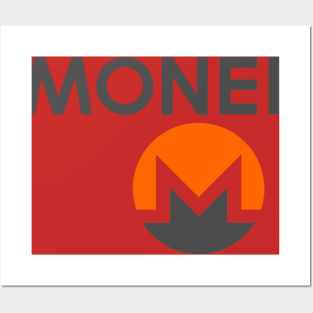 Monero Coin Logo Posters and Art